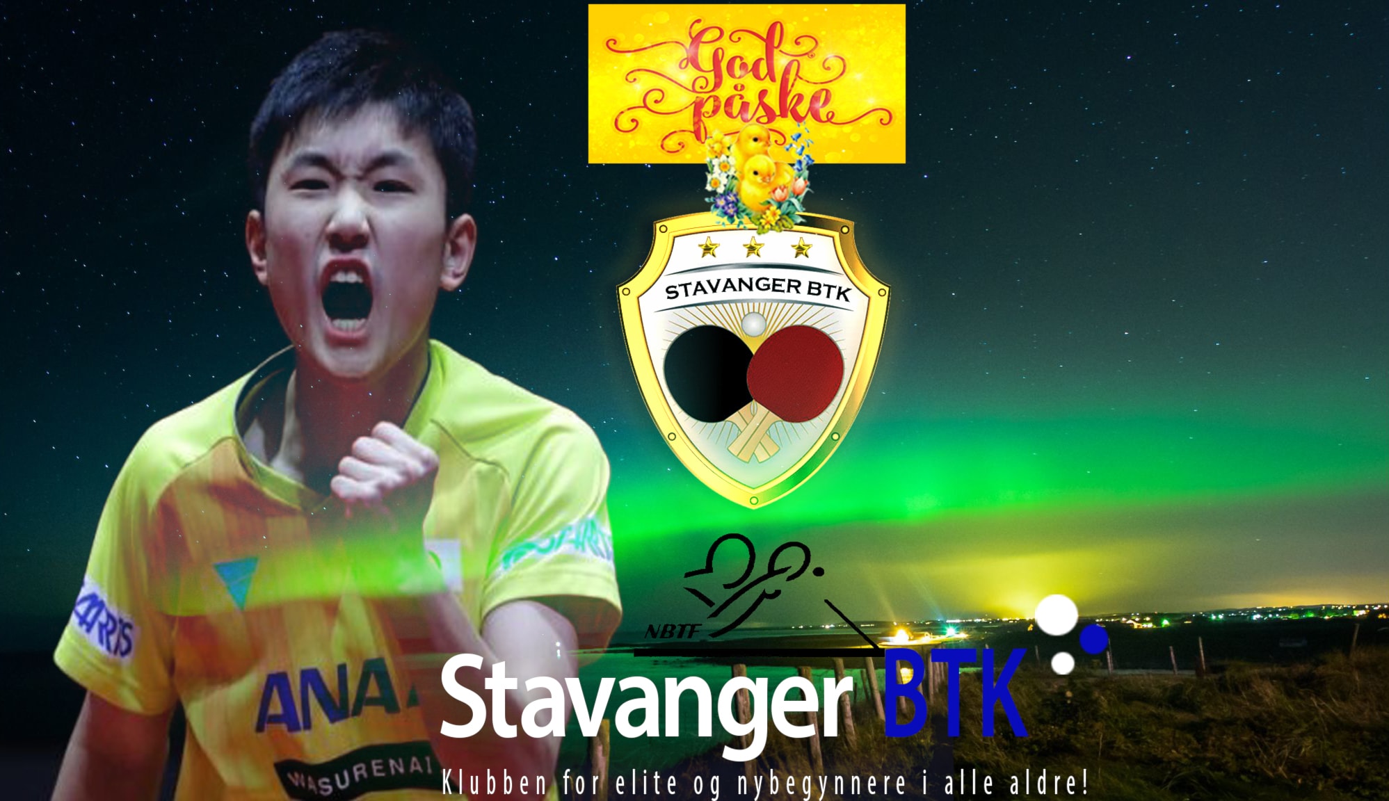 Stavanger bordtennisklubb ønsker alle God påske.